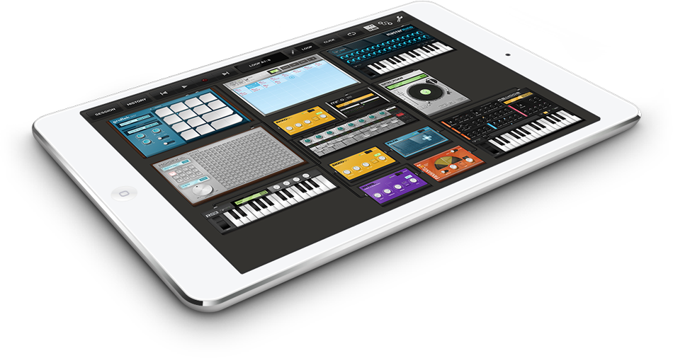 iPad displaying Tabletop app